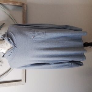 Vineyard Vines Edgartown Performance Long Sleeve Hooded T-shirt Blue - L